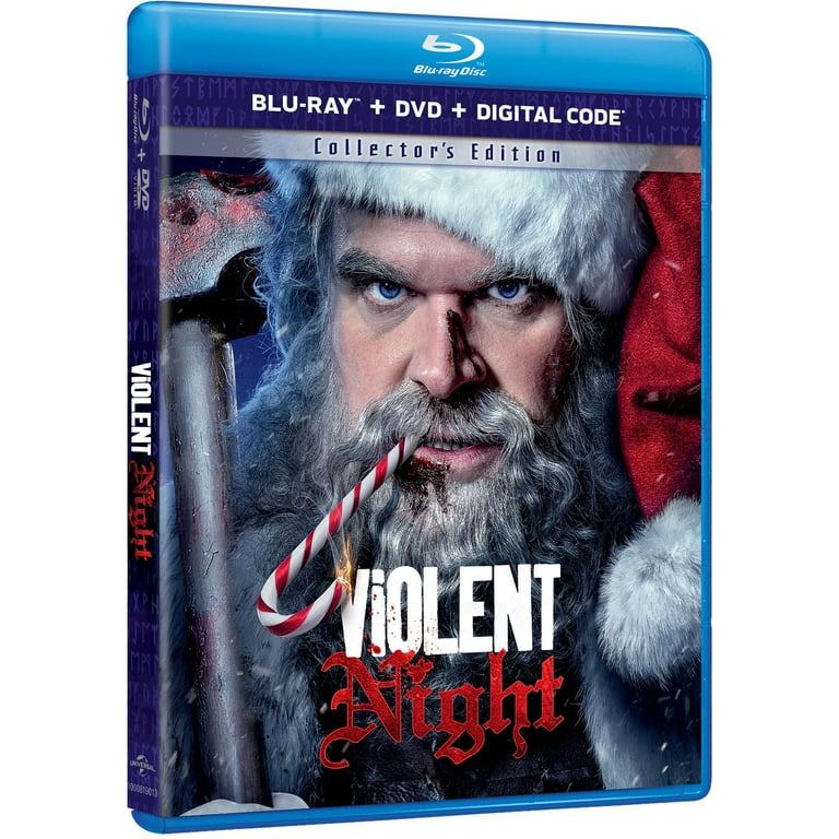 SDS, Violent Night, Blu-ray + DVD + Digital Copy, Rated R