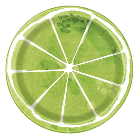 SKYSONIC Multicolor Citrus Fruit Tissue Paper Fans (Pack of 3) - 11.75" x 11.75" x 0.75" | Vibrant Design, Perfect Party Decorations for Summer Parties, Events, & Tropical Themed Celebrations