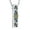 Rainbow, variant on Sunflower Urn Necklaces for Ashes 3D Vertical Bar Abalone Shell Memorial Pendant for Loved Ones Keepskaes Memorial Ash Pendant Necklaces