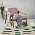 thumbnail image 3 of 5x8, 6x9, 7x10 Cream rug, Hand tuffed carpet, Woolen area rugs, Geometric design, Dining, Living, Kids, room carpets,, 3 of 9