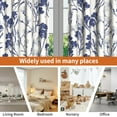 thumbnail image 5 of Lfeey Blackout Curtains for Living Room, Watercolor Floral Painting Thermal Insulated Light Blocking Grommet Curtains Drapes, 52x63 inch, 2 Panels, 5 of 5