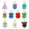 thumbnail image 2 of HIXOWIA Fuggler Key Ring Fugg Key Chain V3 Series, 5" cute Fugglers Key Rings Ugly Monster Plush Toy Dolls, Creative Pendants Ornaments, Birthday Christmas Gifts for Kids Adults, Munch Munch - Red, 2 of 7