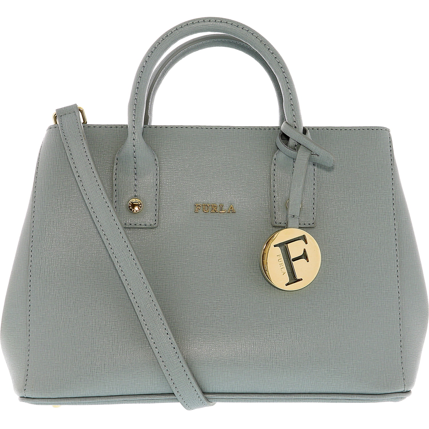 Furla - Furla Women's Linda Mini Tote Leather Top-Handle Bag - Azzurro ...