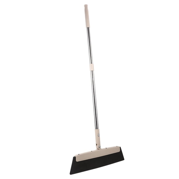 QIFULL Portable Floor Wiper with Eva Scraper for Home Use Khaki Efficient Water Removal