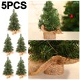 thumbnail image 1 of Pinos en Miniatura Reutilizables Pequeños Árboles Artificiales para Del 30cm 5 Uds., 1 of 7