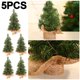 thumbnail image 1 of Pinos en Miniatura Reutilizables Pequeños Árboles Artificiales para Del 30cm 5 Uds., 1 of 7