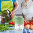 thumbnail image 5 of Picadora de Eléctrica, Miniprocesador de Alimentos Recargable por USB, Picadora de Eléctrica de 250 Ml, Picadora de Verduras Portátil A, 5 of 5