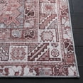 thumbnail image 4 of SAFAVIEH Tucson Basil Traditional Machine Washable Area Rug, 6' x 6' Square, Light Rust/Beige, 4 of 9
