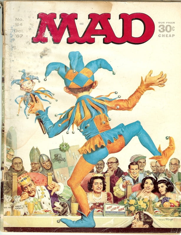 MAD Magazine #114 Oct 1967 (POOR Condition)