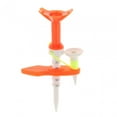 thumbnail image 1 of tamizeot Golf Tee Adjustable Golfer Gift Reusable Golf Tee Ball for Training Practice Orange Orange 8.7cm, 1 of 6