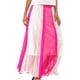thumbnail image 1 of Sonducket larga de gasa de retazos para mujer, faldas bohemias, vestidos de verano hasta el tobillo, vestido de playa elegante Irregular, Vestidos Rojo y blanco tamaño libre, 1 of 6