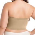 thumbnail image 6 of Byworldtasic Invisible Strapless Bandeau Bra for Women Seamless Non Padded Bras Wireless Push Up Bralettes, 6 of 10