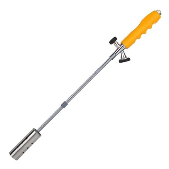 XKHBDL Torch Weed Burner, High Output Weed Torch Flamethrower, Extended Weed Torch, Heavy Duty Blow Torch Detachable Long Arm with Flame Control Valve for Garden, Wood, Ice, Snow, Stumps, Melting