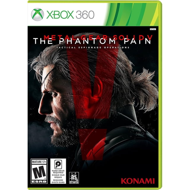 Metal Gear Solid - The Phantom Pain - Xbox 360 Konami xbox 360