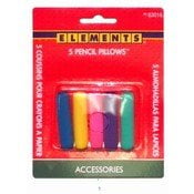 Sanford Pencil Foam Pillow Grips Assorted Colors Pack Of 5