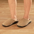 thumbnail image 2 of Air Gel Slippers by Silver StepsTM - Ultimate Comfort and Support - Soft Microfiber, Gel Sole, and Memory Foam Lining - Non-Slip Outsole - Available in Multiple Sizes for Men and Women, Size MED, 2 of 5
