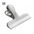 thumbnail image 2 of Greyghost Stainless Steel Chip Bag Sealed Clips, Fresh Food Snacks Coffee Beans Storage Bags Clips, Photo File Clamps, Kitchen Office Travel Gadgets, 2 of 12