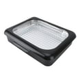 thumbnail image 4 of Foil Carrying Tray, Easy To Clean Stackable Multifunction Insulated Portable Aluminum Foil Pans with Removable Lid for Hot or Cold Food, 4 of 7