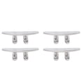 thumbnail image 2 of Boat Cleat, 4pcs Rustproof Deck Cleat Long Lifespan  for Yacht for Cargo Ship, 2 of 7