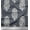 Slate Gray, variant on Soimoi Crepe Silk Fabric Leaves & Floral Block Print Fabric by The Yard 42 Inch Wide