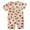 Red, variant on Hiijoy Infant Girls Pajamas Short Sleeve T Shirt Pants Sleepwear Homewear, Sizes 18-24M