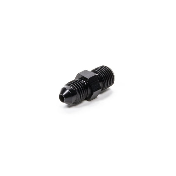 Fragola Performance 481603-Bl Straight Adapter Fitting #3 X 1/8 Mpt Black