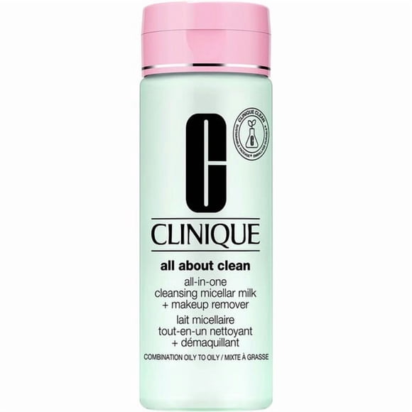 Clinique Combination Oily to Oily Skin All About Clean All-in-One Cleansing Micellar Milk + Makeup Remover
