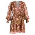 thumbnail image 1 of Pre-Owned Ulla Johnson Rosetta Printed Mini Dress in Multicolor Silk, 1 of 2