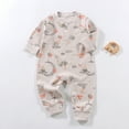 thumbnail image 2 of Baby Boy Girl Bubble Romper for 6-9 Months Preemie Baby Long Sleeved Bodysuits Newborn Clothes Boys And Girls Underwear Pajamas Rompers And Home Clothes, 2 of 7