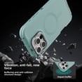 thumbnail image 5 of Case For iPhone 15 Plus 6.7 inch, Shockproof Rugged Protection With Camera Stand and Wireless Charging MagSafe Phone Case for iPhone 15 Plus , Green, 5 of 6