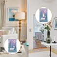 thumbnail image 4 of Yayeee Blank Wall Plate Cover 1-Gang 4.5"x2.7" Home Unused Decorative Outlet, Purple Night Deer, 4 of 7