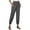 Grey, variant on OSOLU Solid Color Womens Linen Wide Leg Pants Casual Loose Elastic Waisted Barrel Beach Palazzo Pants With Pockets Trousers Fashionable Classic Leisure Bottoms