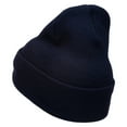 thumbnail image 2 of San Francisco Skyline Embroidered Cuffed Long Beanie - Navy OSFM, 2 of 5