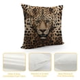 thumbnail image 4 of COMIO  Brown Leopard Pillow Cover Cheetah Throw Pillows Soft Leopard Print Decorative Throw Pillow Covers for Home Couch Sofa Bedroom Livingroom, 4 of 5