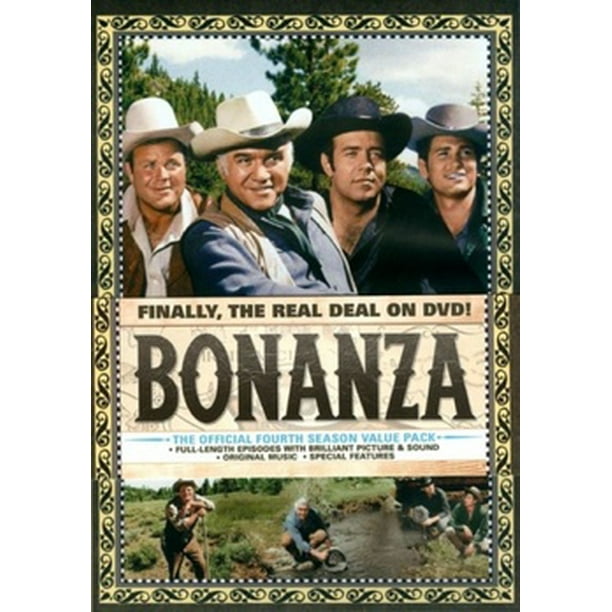 BONANZAOFFICIAL FOURTH SEASON V01 & 2 2PK (DVD/9DISCS) (DVD)