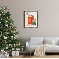 thumbnail image 2 of Stupell Industries Santa Mail Holiday Parcels Letters Graphic Art Luster Gray Floating Framed Canvas Print Wall Art, Design by Kristina Hultkrantz, 2 of 6