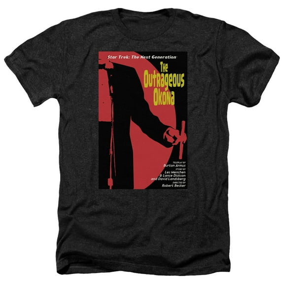 Star Trek - Tng Season 2 Episode 4 - Heather Short Sleeve Shirt - Medium