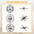 thumbnail image 7 of LovingAHome 6 Lights Farmhouse Pendant Light for Kitchen Island Lantern Style Candle Holders with Black Frame, 7 of 7