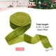 thumbnail image 2 of Cinta de terciopelo Uxcell, hecha a mano, con borde deshilachado, cintas vintage para envolver regalos, adorno de árbol de Navidad, verde musgo, 2 of 7