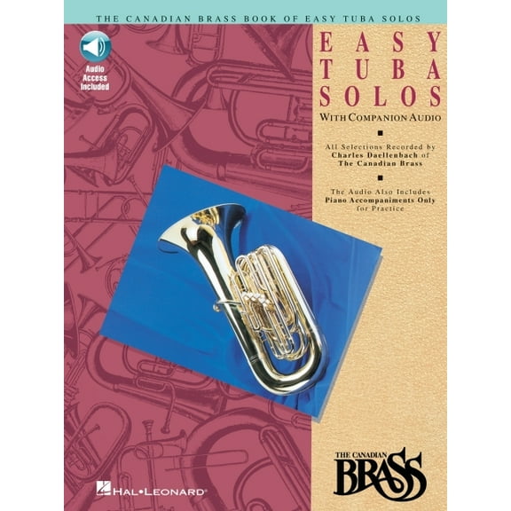 Canadian Brass Book of Easy Tuba Solos Book/Online Audio (Paperback)
