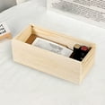 thumbnail image 5 of Trayknick Wear-resistant Storage Box Natural Wood Storage Box Drawer Lid Design Handmade Versatile Durable Organizer, 5 of 8