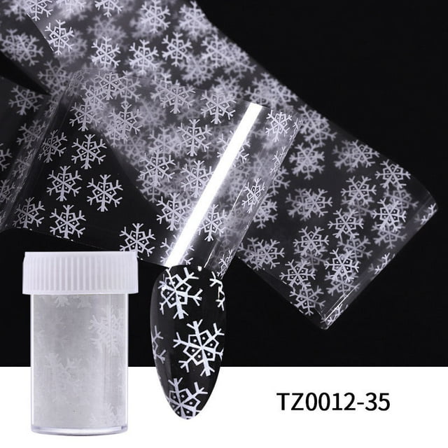 2 Pcs 100cm Nail Art Transfer Sticker Paper Foils Bright Marble DIY Design Decoration Nail, 19