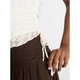 thumbnail image 4 of No Boundaries Asymmetrical Lace Tube Top, Women's XXS-XXL, 4 of 5