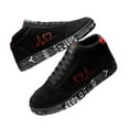 thumbnail image 3 of Platform High Top Fashion Sneakers for Women Men Couple Valentines Day Heart Autumn Casual Walking Flat Shoes, 3 of 6