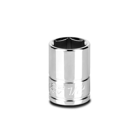 

Capri Tools 1/2-Inch Shallow Socket 1/4-Inch Drive 6-Point SAE