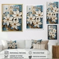 thumbnail image 4 of Designart "Delightful Crafted Poinsettias III" Poinsettias Floater Framed Canvas Prints, 4 of 5
