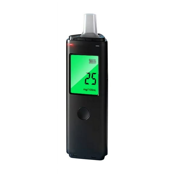 Alcohol Tester Professional High Accuracy Digital Display Portable USB Rechargeable Breathalyzer Breath Tester Tool