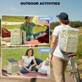 thumbnail image 4 of Lemon Lover's Insulated Cooler Backpack - 20L Large Capacity, 3-Layer Insulation for Hot/Cold Retention - Stylish & Functional for Everyday Use, 4 of 6