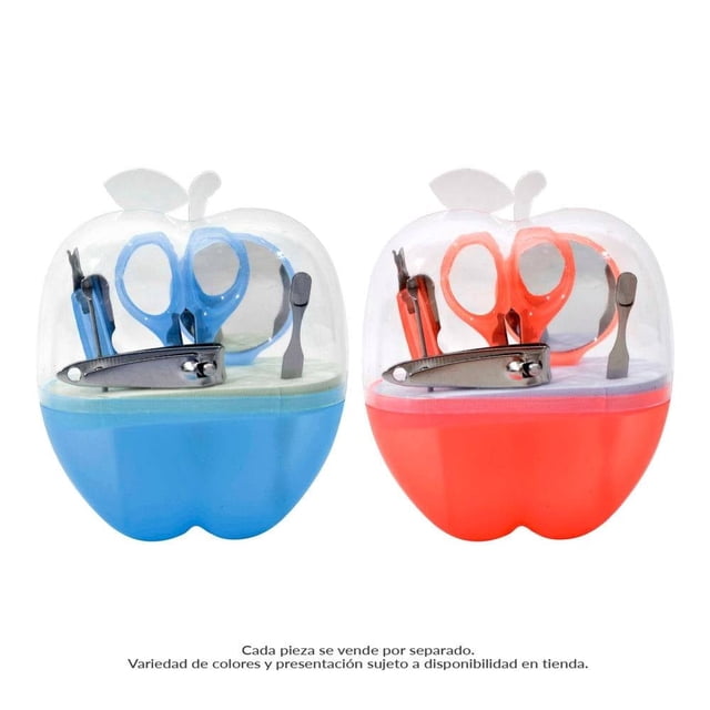 Set de manicura Prichos manzana varios colores 1 pza