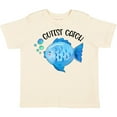 thumbnail image 3 of Inktastic Cutest Catch Cute Blue Fish Boys or Girls Toddler T-Shirt, 3 of 5